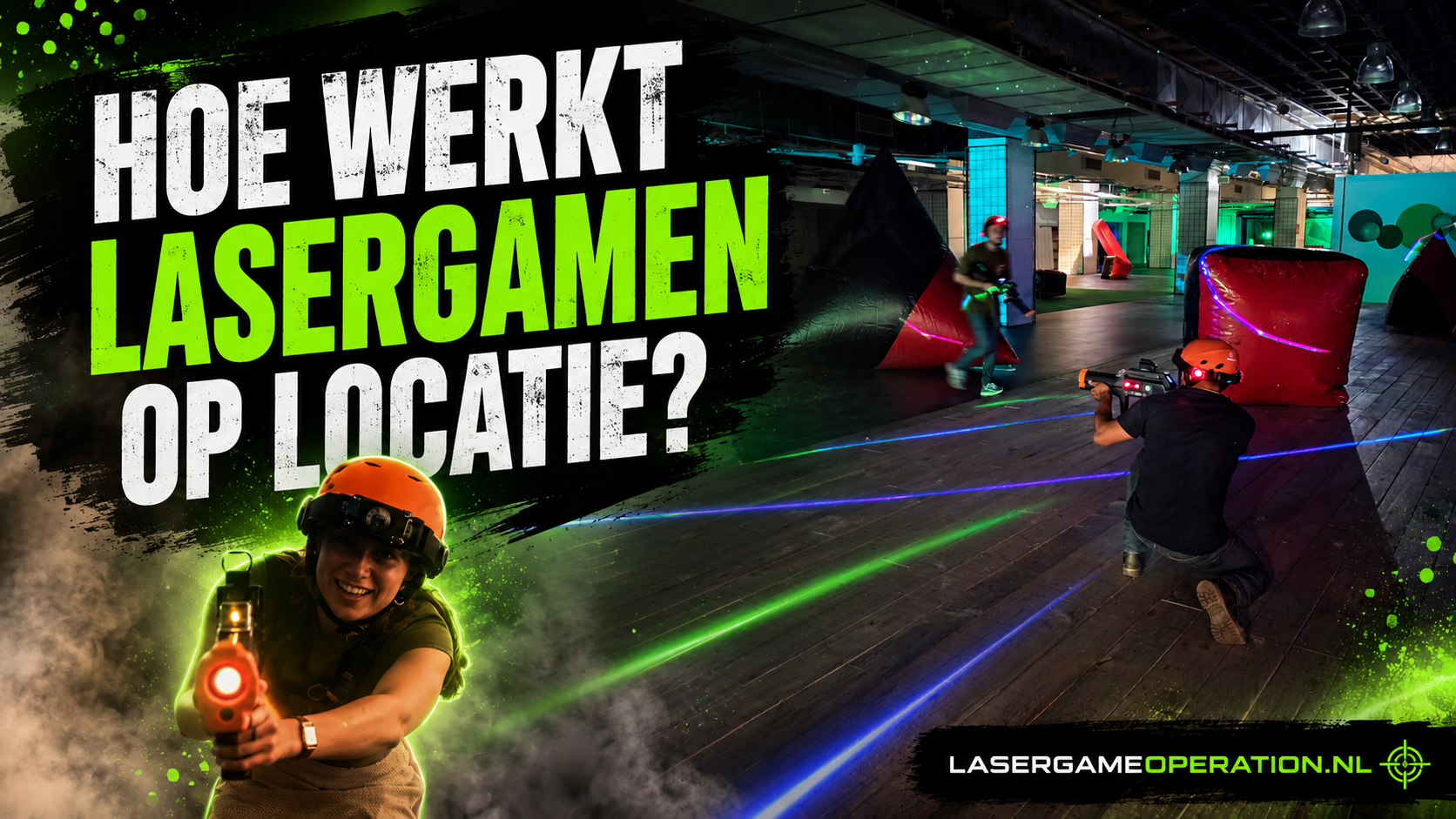 Hoe werkt lasergamen op locatie?