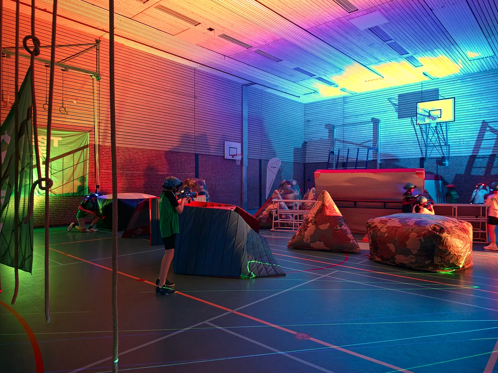 Lasergamen op locatie